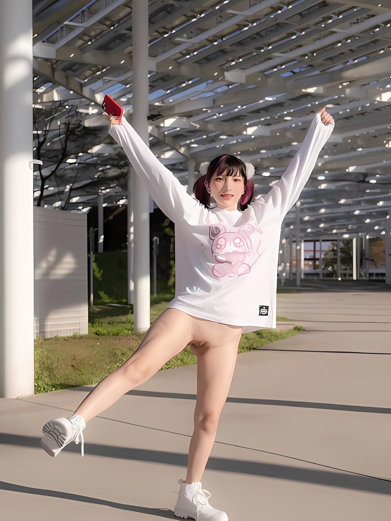 play outdoor露出